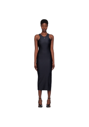 Coperni Black Tank Top Midi Dress