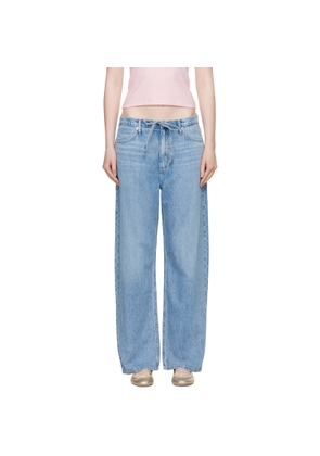 rag & bone Blue Phoebe Denim Beach Jeans