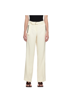 Paris Georgia Off-White Basil Trousers