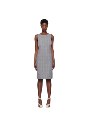 Coperni Gray Cape Minidress
