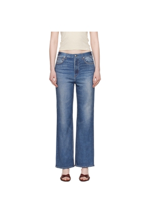 rag & bone Blue Miramar Shea Ankle-Length Sweatpants