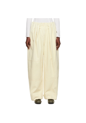 OPEN YY Yellow Full Gather Trousers
