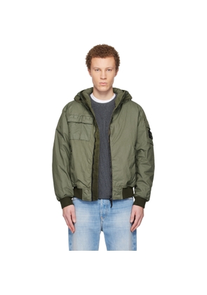 Stone Island Khaki 4100005 Membrana 3L TC Jacket
