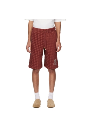 AMIRI Red MA Chateau Oversized Shorts