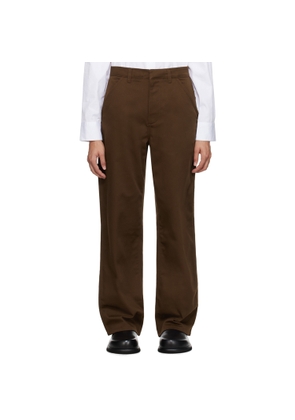 6397 Brown Workwear Trousers