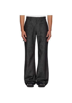 Courrèges Black 2-Pocket Jeans