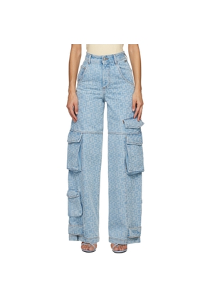 GCDS Blue Ultracargo Jeans