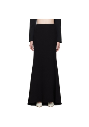 Valentino Black Couture Maxi Skirt