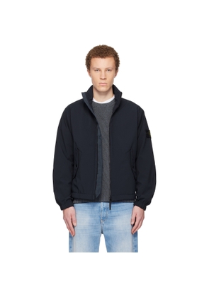 Stone Island Navy 4100022 Light Soft Shell-R e.dye Technology Jacket
