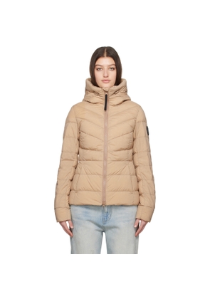 Canada Goose Tan 'Black Label' Clair Down Jacket