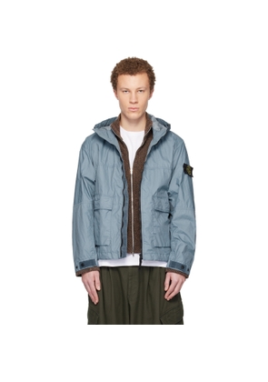 Stone Island Blue 4100004 Membrana 3L TC Jacket