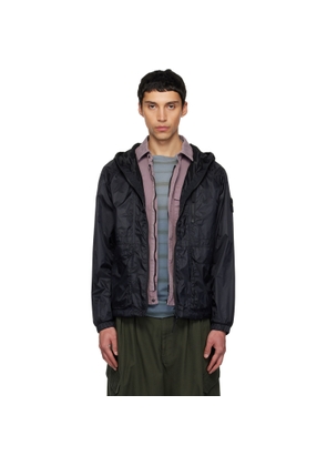 Stone Island Navy 4100057 Light Ripstop Cordura® Jacket