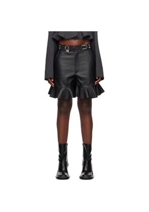 JW Anderson Black Padlock Shorts