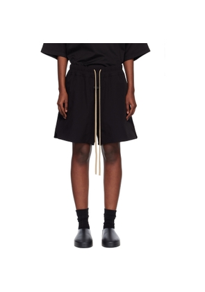 Fear of God Black Nylon Running Shorts