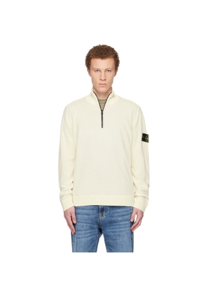 Stone Island Off-White 5100012 Light RWS Geelong Wool Sweater