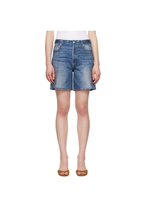 rag & bone Blue Miramar Terry Kaia Shorts