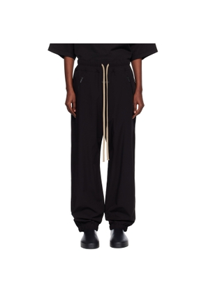 Fear of God Black Nylon Track Pants
