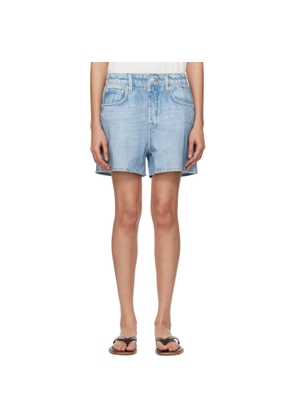 rag & bone Blue Miramar Terry Walking Shorts