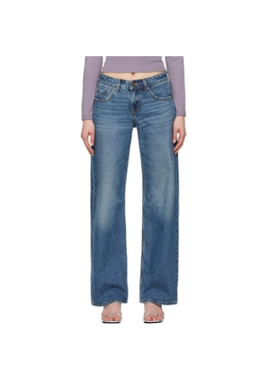 Levi's Blue Low Loose Jeans