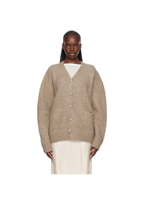 Lauren Manoogian Beige Loft Cardigan