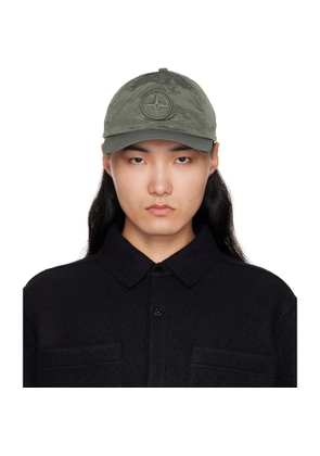 Stone Island Green 9100011 Nylon Metal ECONYL Cap