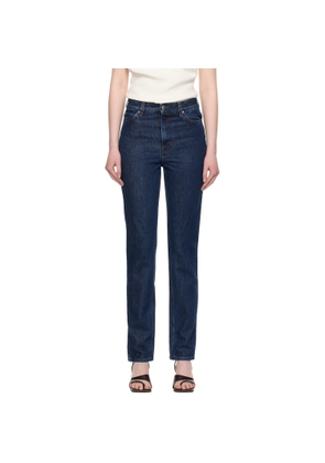 TOTEME Indigo High Slim Jeans