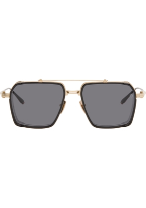 Akoni Gold & Black Tiros Sunglasses