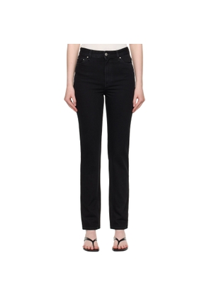 TOTEME Black High Slim Jeans