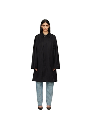 Fear of God Black Nylon Wool Car Coat