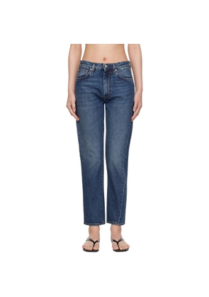 TOTEME Blue Twisted Seam Jeans