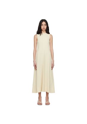 TOTEME Off-White Woven Stripe Maxi Dress