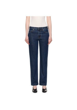 TOTEME Indigo Low Straight Jeans
