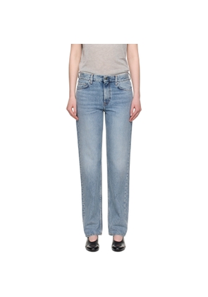 TOTEME Blue Low Straight Jeans