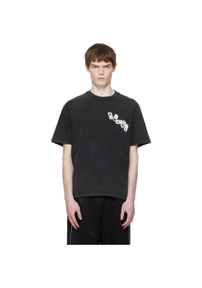 AMIRI Black 'Amiri' Domino T-shirt