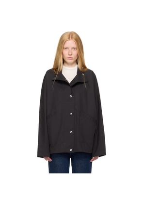 TOTEME Black Summer Parachute Jacket