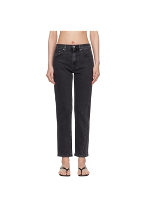 TOTEME Gray Twisted Seam Jeans