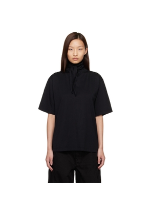 LEMAIRE Black Foulard T-shirt