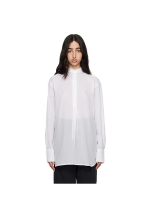 TOTEME White Stand-Collar Shirt
