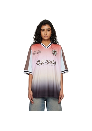Off-White Pink Soccer Jersey