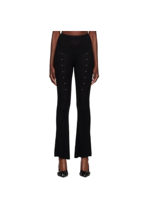 Rui Black Flared Lounge Pants
