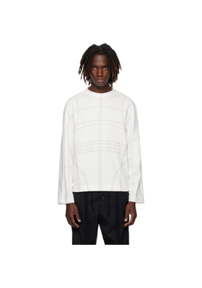 Craig Green White Flatlock Long Sleeve T-shirt