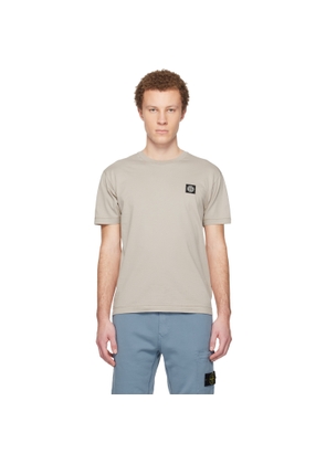 Stone Island Beige 2100027 60/2 Cotton Jersey T-shirt