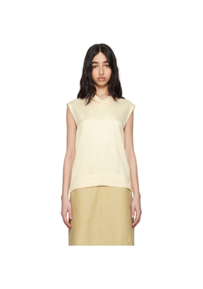 TOTEME Off-White High Neck Top