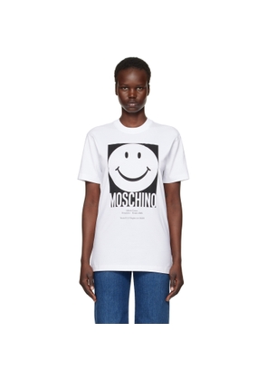Moschino White Smiley T-shirt
