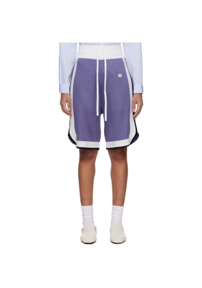Wales Bonner Purple Rio Shorts