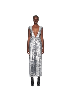 16Arlington Silver Ares Midi Dress