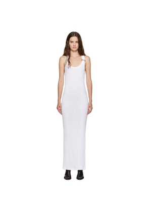 Jean Paul Gaultier White 'The Piercing' Maxi Dress