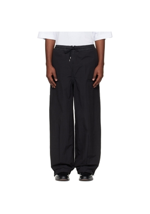Toga Virilis Black Ripstop Trousers