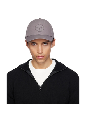 Stone Island Taupe 9100013 Cotton Reps Cap