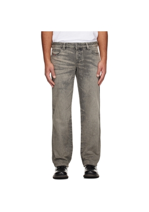 Diesel Gray Regular D-Im 007dr Jeans